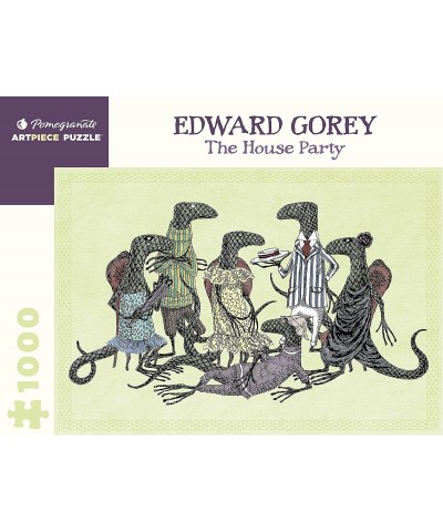 Edward Gorey: The House Party 1000-Piece Jigsaw Puzzle $42.72 Jigsaw Puzzles