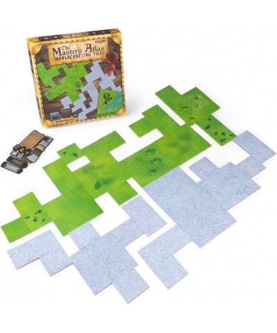 The Master's Atlas Grid Tiles|Reversible Dry Wet Erase Battle Map|RPG Tabletop Grid| All Maps - 88 Tiles & 248 Tokens $99.45 ...