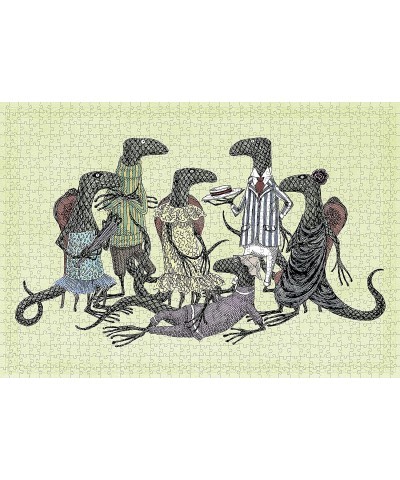 Edward Gorey: The House Party 1000-Piece Jigsaw Puzzle $42.72 Jigsaw Puzzles