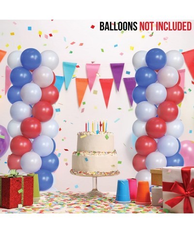 Balloon Column Kit - Set of 2 Balloon Columns 5ft Tall | Balloon Arch Stand/Frame Balloon Tower Holder Balloon Column Backdro...