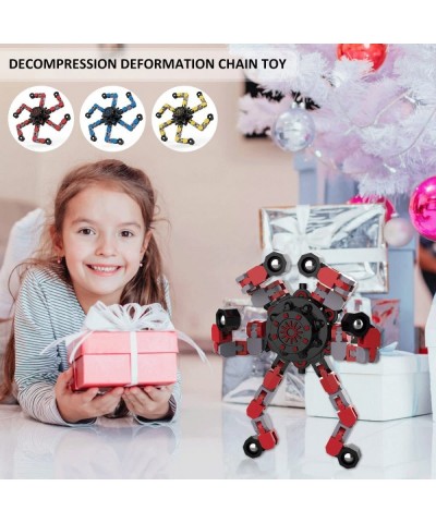 Funny Fidget Spinner Toy Transformable Fingertip Spinners Gyro Toys for Kids Sensory Fidget Toys Pack Toys Transformable Robo...