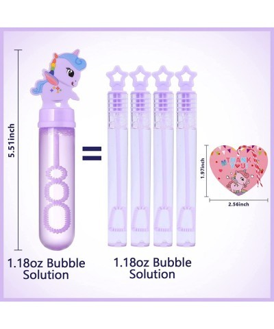 24Pcs Unicorn Bubbles Wands Unicorn Birthday Party Favors Bubbles for Kids Outdoor Toys Goodie Bags Filler Bubble Blowing Toy...