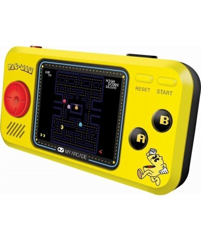 My Arcade Pocket Player Handheld Game Console: 3 Built In Games Pac-Man Pac-Panic Pac-Mania Collectible Full Color Display Sp...