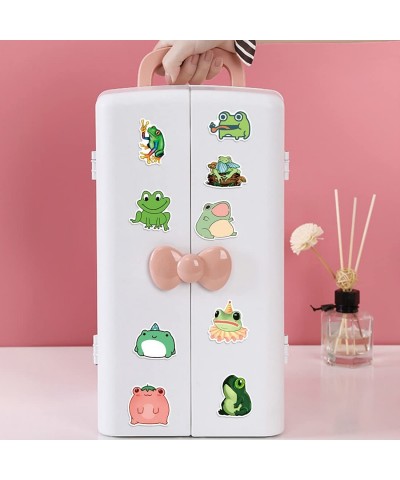 100PCS Frog Stickers Cute Animal Stickers Waterproof Vinyl Stickers for Kids Girls Teens and Adults Decal Decor for Water Bot...