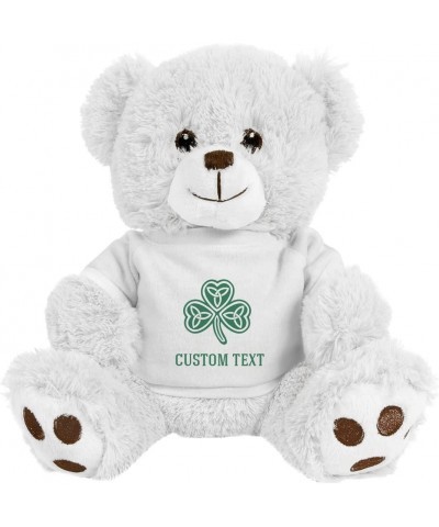 Customized Text Celtic Shamrock Teddy Bear: 10 Inch Teddy Bear Stuffed Animal $56.68 Stuffed Animals & Teddy Bears