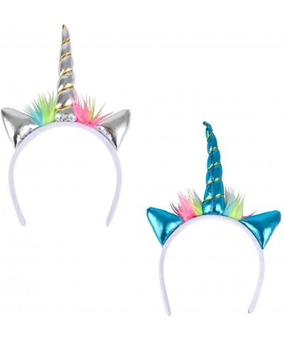 Metallic Unicorn Headband Unicorn Design Costume Accessory Party Favor $16.25 Kids' Party Favor Sets