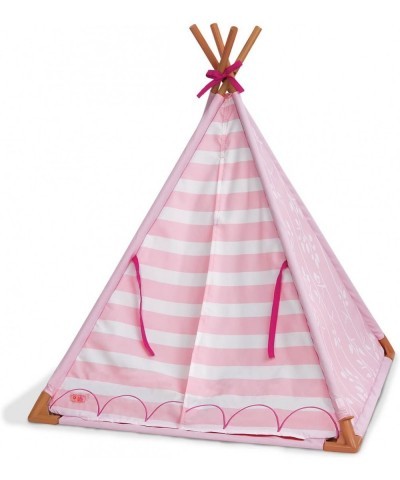 Sweet Dreams Under the Stars TeePee Tent Pink Compatible with All 18 Dolls $77.17 Doll Accessories