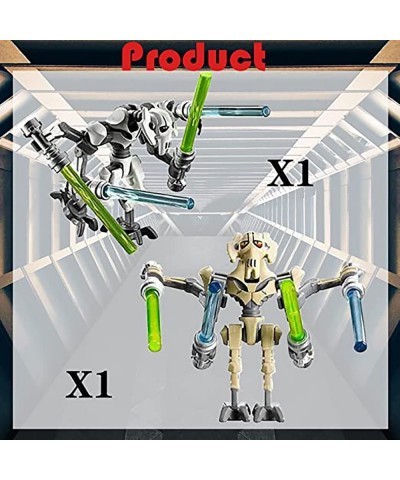 29-Piece Pack Building Blocks Action Figures Toys Sets Clone Troopers Minifigures Battle Droids and Soldiers with Weapons Bui...