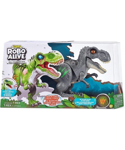 Attacking Grey T-Rex Battery-Powered Robotic Toy by Zuru $26.23 Electronic Pets