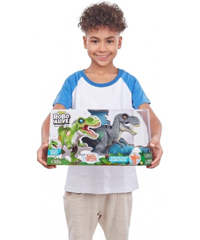 Attacking Grey T-Rex Battery-Powered Robotic Toy by Zuru $26.23 Electronic Pets