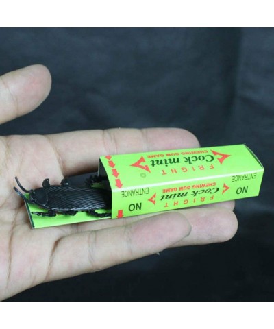 10pcs Chewing Gum Cockroach Halloween Cockroach Joke Toys Gum Prank Prop for Halloween Fool's Day Party Favors (Random Color)...