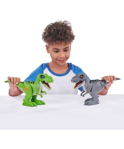 Attacking Grey T-Rex Battery-Powered Robotic Toy by Zuru $26.23 Electronic Pets