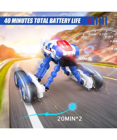 Remote Control Car for Boys RC Cars 4WD Off Road Monster Trucks High Speed Rechargeable Cars Toys RC Stunt Car 360° Flips Rot...