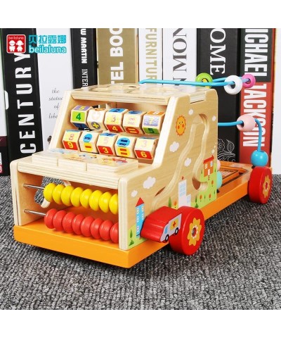 Wooden Multifunctional Studying Car $48.30 Kids' Play Trucks