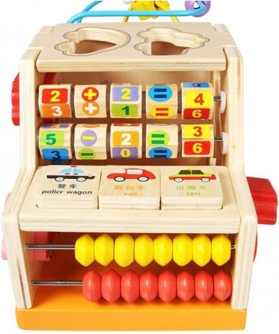 Wooden Multifunctional Studying Car $48.30 Kids' Play Trucks