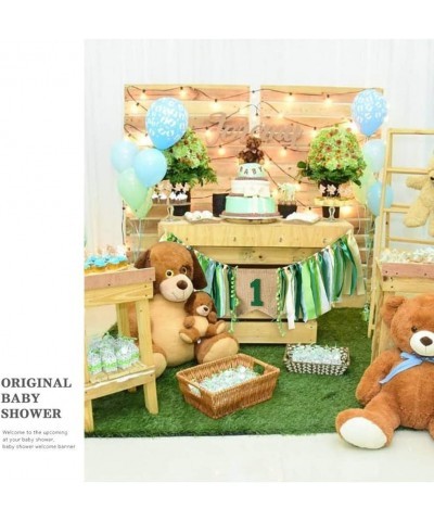 Jungle Theme Baby First Birthday Party Decorations Kit for Baby Boy's Girl's 1st Birthday Decorations for Photo Booth Props G...