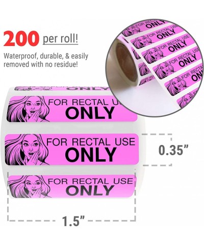 Rectal Use Only Stickers - Funny Gag Gifts for Adults - Pranks for Adults (200/Roll 1.5" x .375") Make Your Friends Laugh - S...