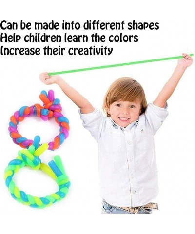 12-Pack of Original Stretchy String Fidget Sensory Toys Fidget Noodles Bulk Stretches from 12 Inches to 8 Feet Fit for Party ...