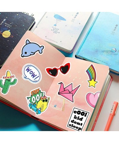 200pcs Water Bottle Scrapbooking Stickers Aesthetic Cute Decals Vinyl Waterproof Sticker Pack Laptop Diary Cell Phone Scrapbo...