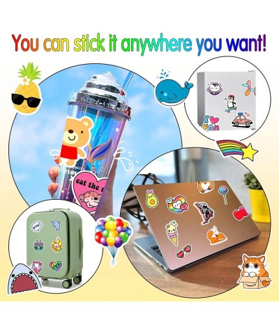 200pcs Water Bottle Scrapbooking Stickers Aesthetic Cute Decals Vinyl Waterproof Sticker Pack Laptop Diary Cell Phone Scrapbo...