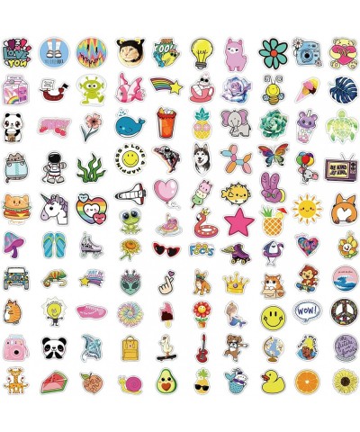 200pcs Water Bottle Scrapbooking Stickers Aesthetic Cute Decals Vinyl Waterproof Sticker Pack Laptop Diary Cell Phone Scrapbo...