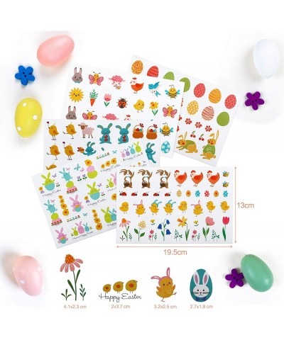 Easter Holiday Stickers Assorted Eggs Bunny Chicks Flowers Stickers for Kids DIY Crafts Party Favors Scrapbooking Decorations...