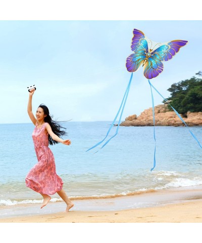 Butterfly Kite - Easy Fly Kites for Kids & Adults Beginners Kite for Outdoor Games and Activities Single Line Kite with Flyin...