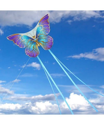 Butterfly Kite - Easy Fly Kites for Kids & Adults Beginners Kite for Outdoor Games and Activities Single Line Kite with Flyin...