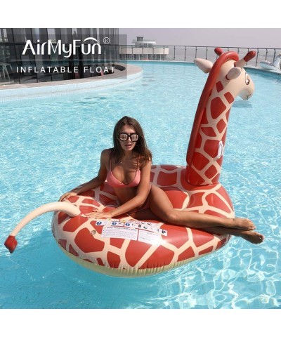 Flamingo Pool Float for Adults Inflatable Giant Flamingo Pool Lounge Swimming Pool for Party $62.42 Swimming Pool & Outdoor W...